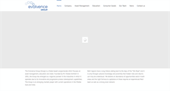 Desktop Screenshot of evolvence.com