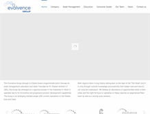 Tablet Screenshot of evolvence.com